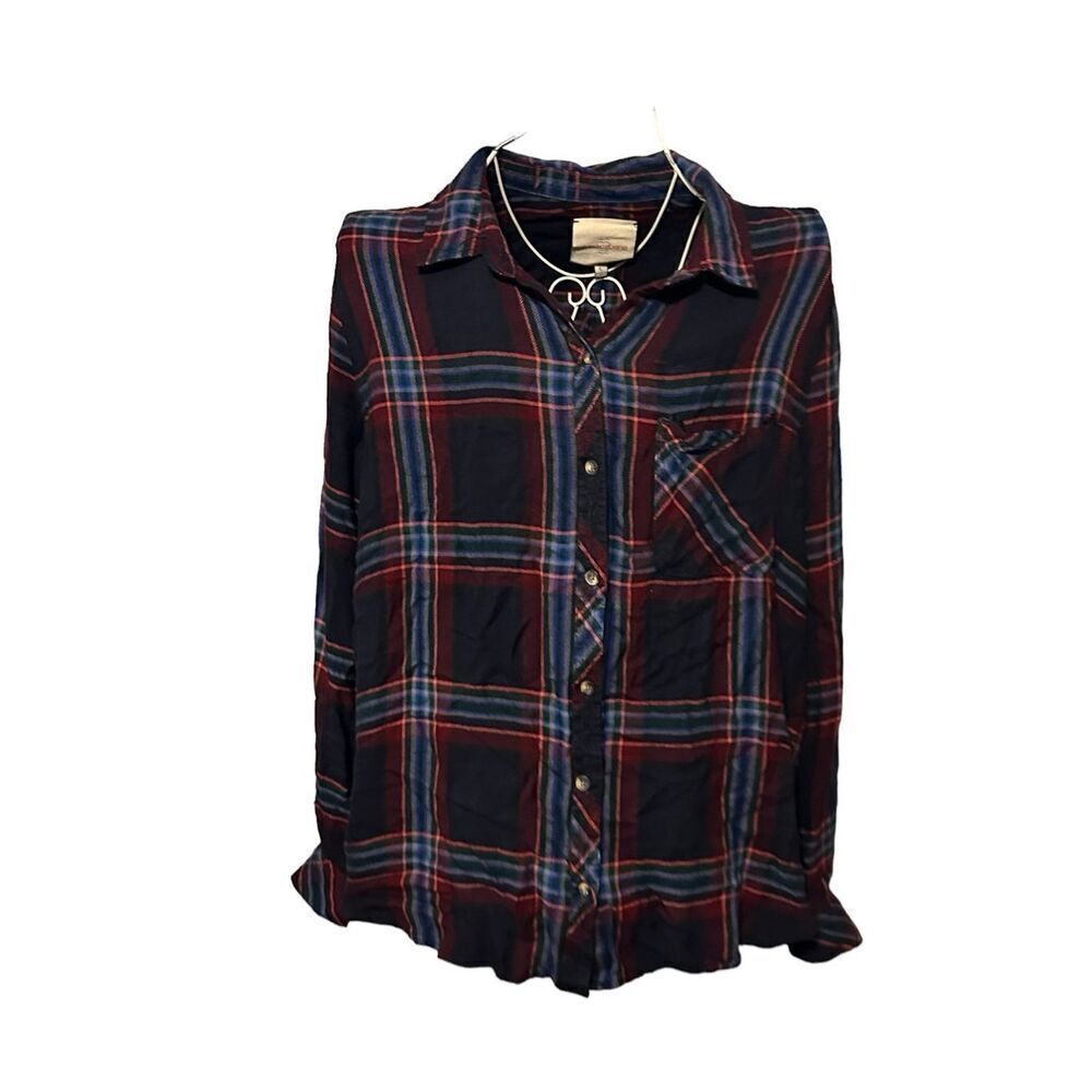 Casablanca Brynn Woven WOMEN'S multicolored blue multicolored BUTTON DOWN SHIRT